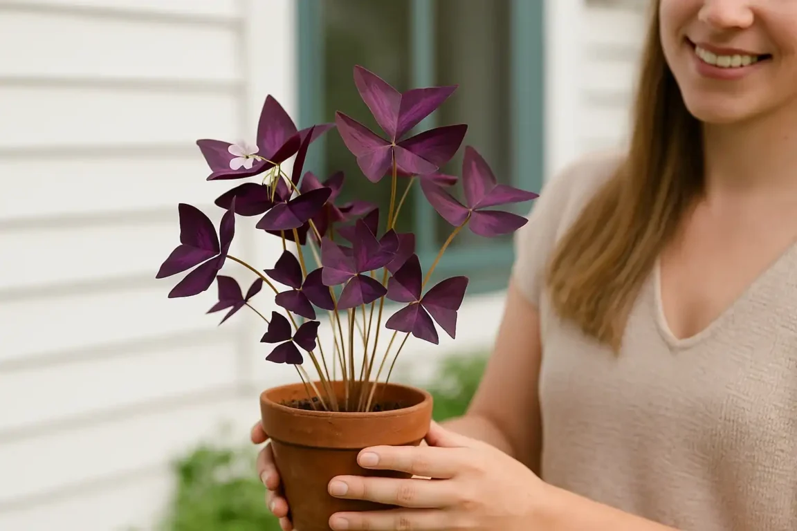 Trevo-roxo 5 maneiras simples de atrair sorte em casa