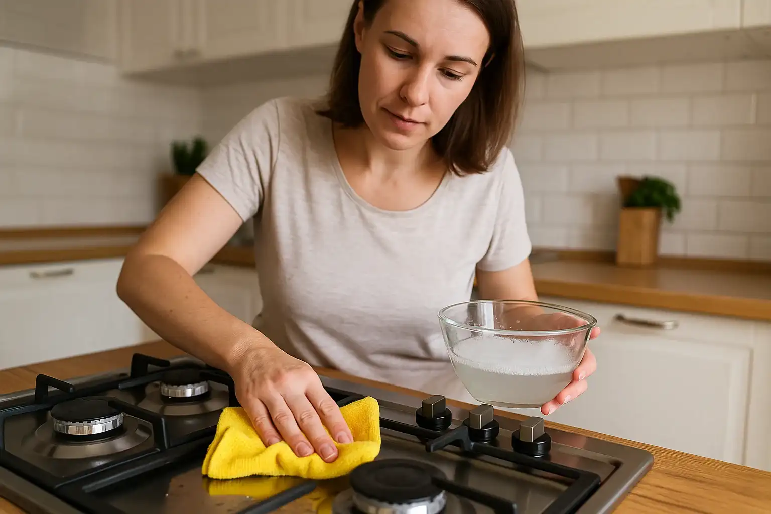 Truque simples mantém o fogão limpo por mais tempo