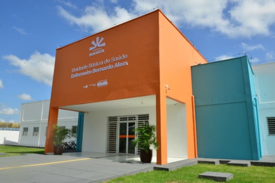 Unidade Básica de Saúde do residencial Vila Jardim (Foto: Nilzete Franco/FolhaBV)