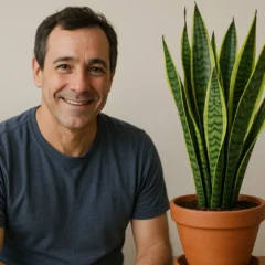 Uma troca estratégica de vaso e minha espada-de-são-jorge reviveu em 5 dias