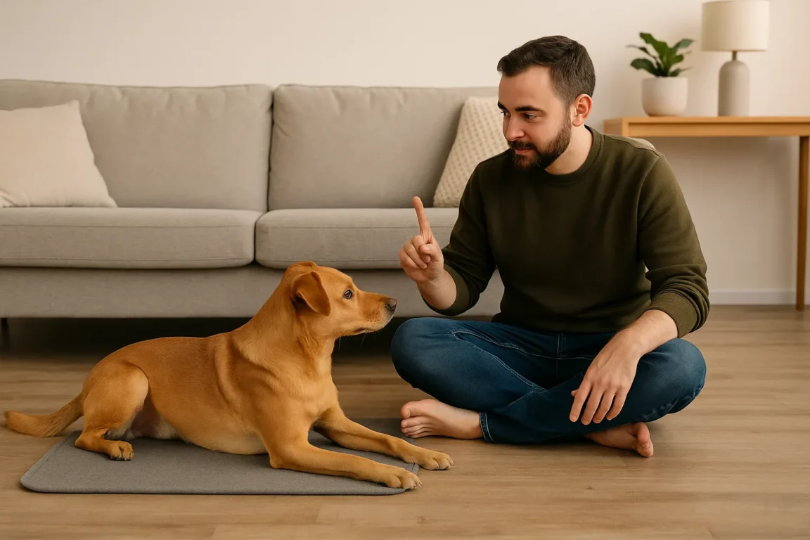 Veja como um tapetinho no lugar certo muda o comportamento do seu cão