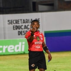 Árbitro Daniel Alejandro da Federação Roraimense de Futebol foi escalado para apitar confronto de mata-mata da Série D. (Foto: ASCOM/FRF)