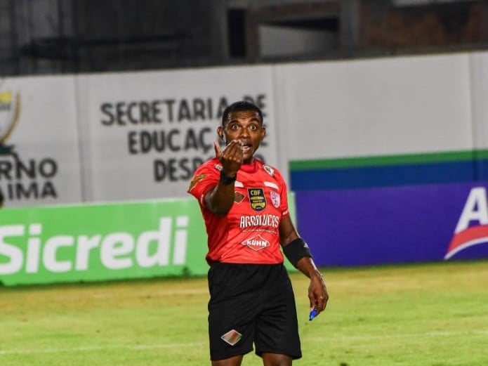 Árbitro Daniel Alejandro da Federação Roraimense de Futebol foi escalado para apitar confronto de mata-mata da Série D. (Foto: ASCOM/FRF)