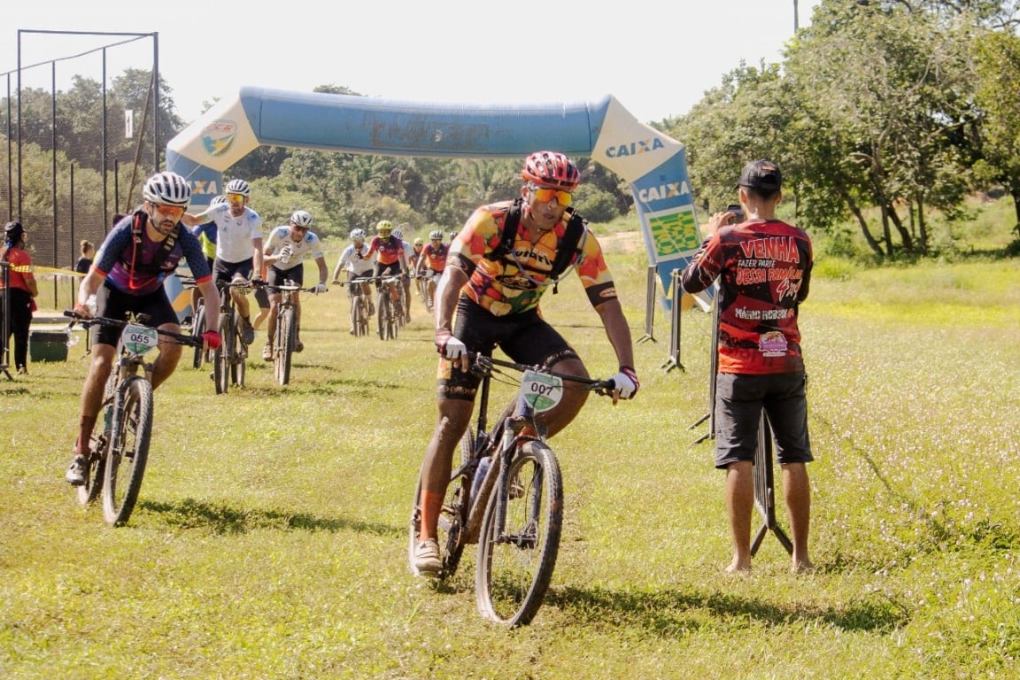 Sara Maciel e Vinício José vencem segunda Etapa Haras Royal de Ciclismo. (Foto: ASCOM/FCR)