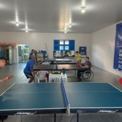 Centro de Referência Paralímpico de Roraima promove o Circuito de Tênis de Mesa. (Foto: Divulgação)