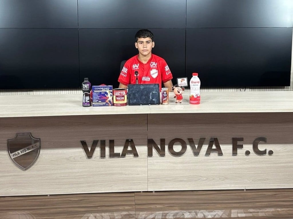 Jovem goleiro roraimense é contratado pelo Vila Nova-GO. (Foto: Divulgação)