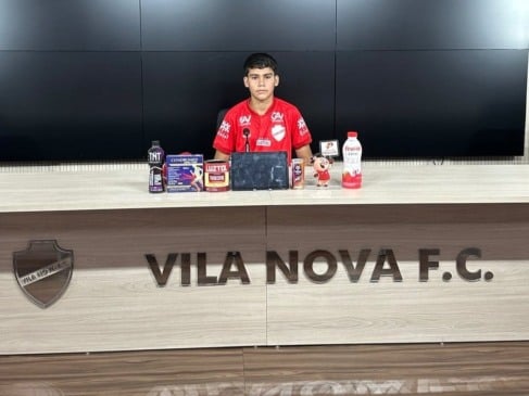 Jovem goleiro roraimense é contratado pelo Vila Nova-GO. (Foto: Divulgação)