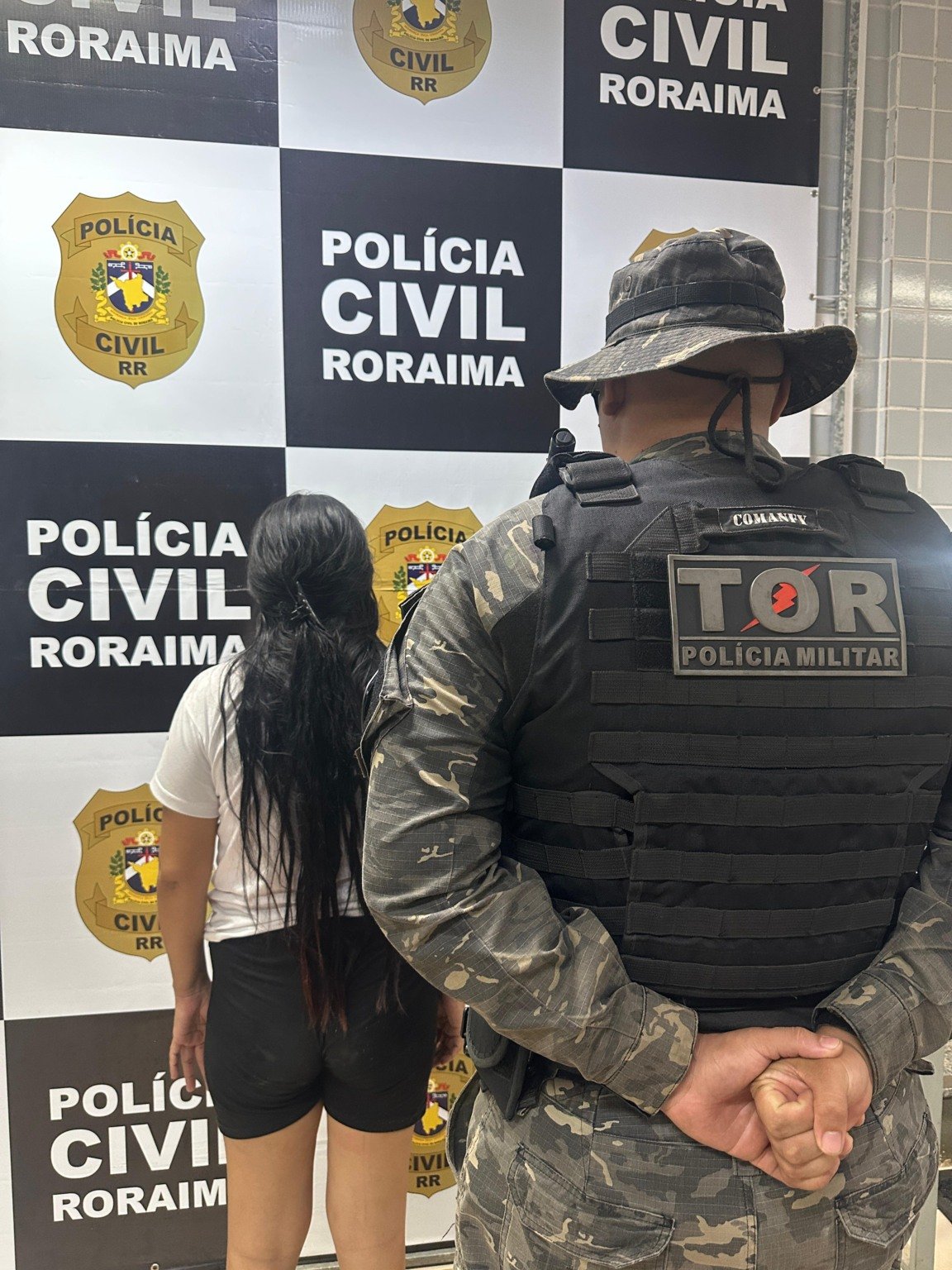 Mulher é presa com drogas no bairro Treze de Setembro em Boa Vista