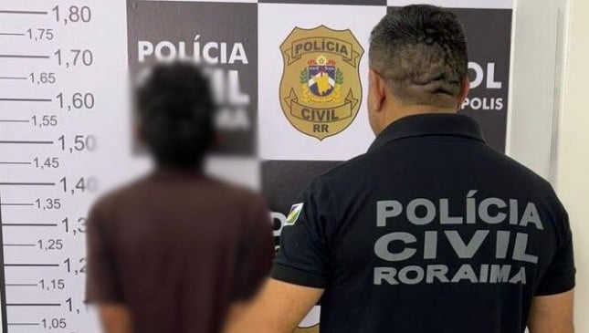 Suspeito de 48 anos já tinha sido acusado por importunação sexual por outras vítimas. (Foto: Ascom PCRR).
