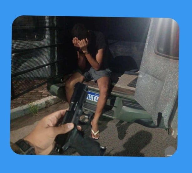 Prisão foi efetuada por policiais da Cipa (Foto: Divulgação) 