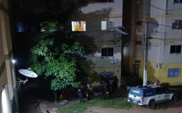 Apartamento de onde a vítima pulou (Foto: Divulgação) 