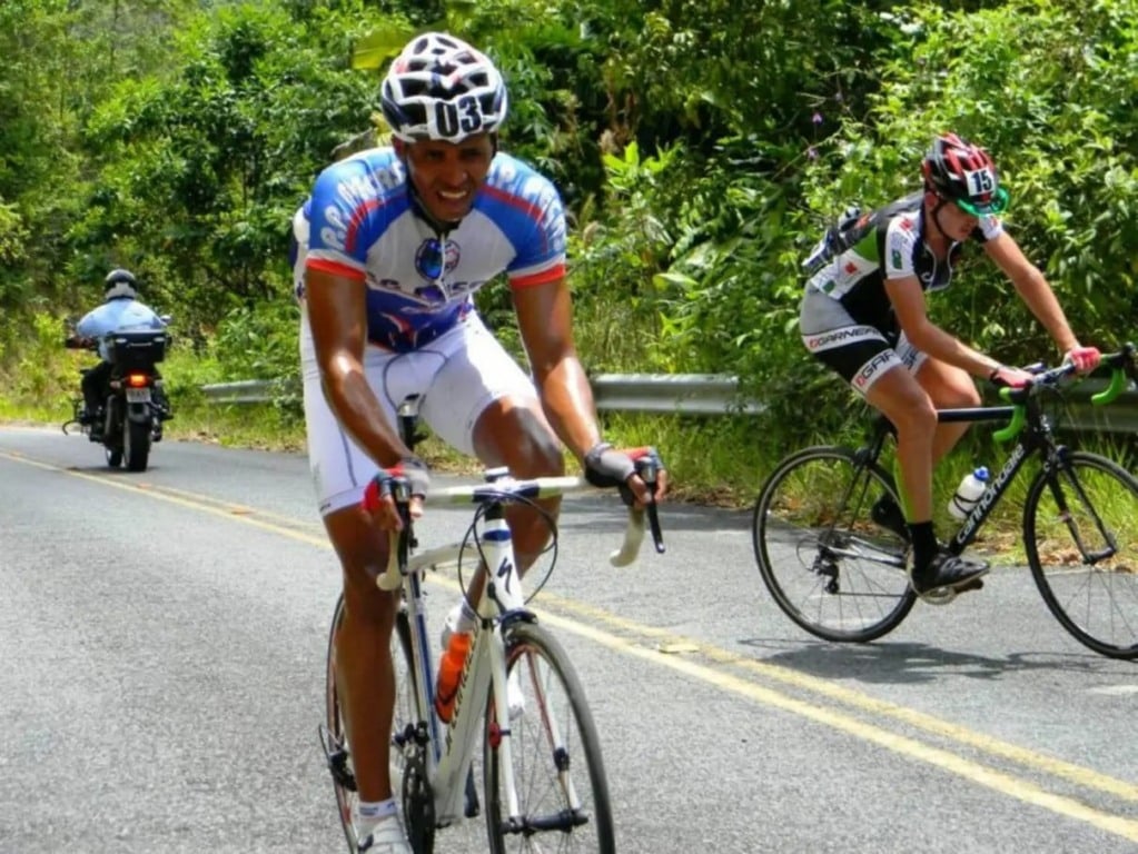 Prova de Ciclismo de estrada acontece neste domingo (24) na Serra do Tepequém. (Foto:  Divulgação/Henrique Prado)