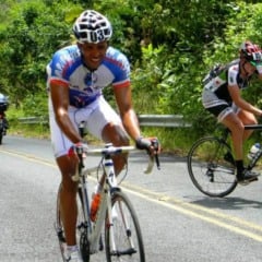 Prova de Ciclismo de estrada acontece neste domingo (24) na Serra do Tepequém. (Foto:  Divulgação/Henrique Prado)