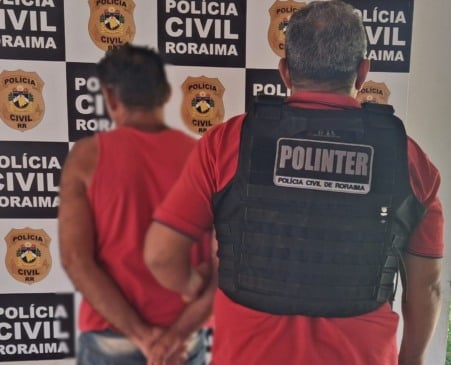 Prisão foi efetuada por agentes da Polinter (Foto: ASCOM/PCRR)