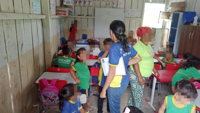 Escola fica no PA Jatobá, entre os municípios do Cantá e Caracaraí - Foto: Arquivo Pessoal