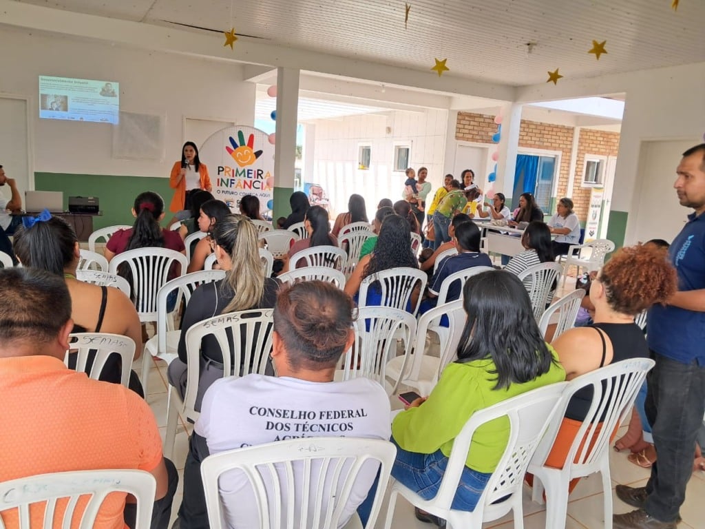 Evento deste ano trouxe o tema “Cuidado na 1ª Infância e o Direito de Brincar". (Foto: Divulgação)