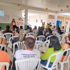 Evento deste ano trouxe o tema “Cuidado na 1ª Infância e o Direito de Brincar". (Foto: Divulgação)