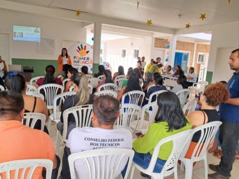 Evento deste ano trouxe o tema “Cuidado na 1ª Infância e o Direito de Brincar". (Foto: Divulgação)