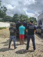 Inicialmente, Y. M. S. B. negou o crime, mas depois confessou o estupro da enteada de 7 anos. (Foto: Divulgação/PCRR)