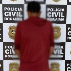 O homem foi apresentado nessa sexta-feira, 29, na audiência de custódia (Foto: ASCOM/PCRR) 