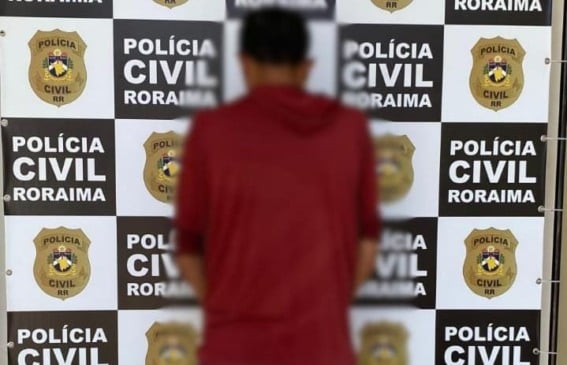 O homem foi apresentado nessa sexta-feira, 29, na audiência de custódia (Foto: ASCOM/PCRR) 