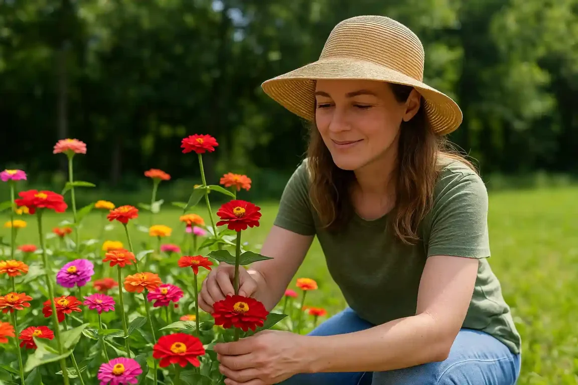 Zínia precisa de sol cultivo e cores vivas