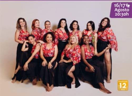 O espetáculo conta com um elenco experiente e diversificado, reunindo nomes da cena local (Foto Divulgação)