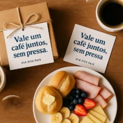 Em tempos de correria, oferecer momentos de qualidade é um presente raro — e inesquecível (Foto Divulgação)