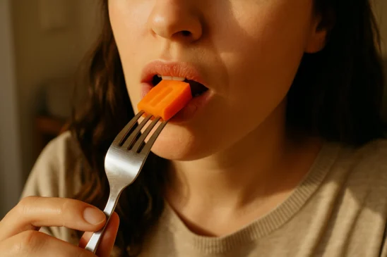 Para aproveitar todos esses benefícios, especialistas recomendam dedicar atenção à mastigação, evitando comer correndo ou distraído (Foto Divulgação)