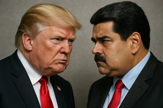 Segundo autoridades dos EUA, tais ações visam intensificar o combate ao tráfico de drogas e atingir cartéis latino-americanos que foram classificados como organizações terroristas pela administração Trump (Foto: Imagem criada com IA Sora Chatgpt)