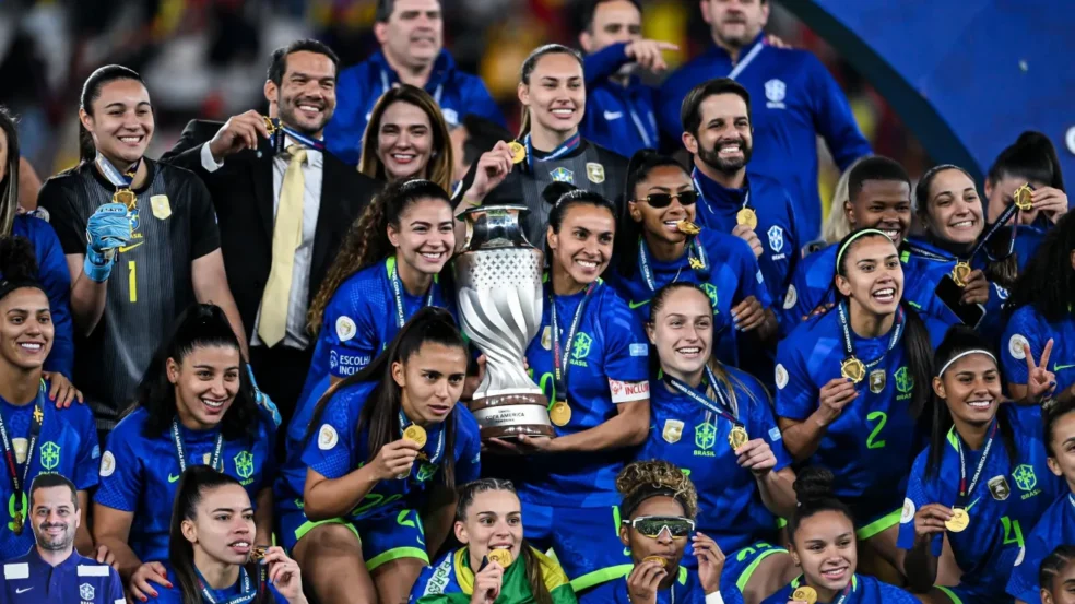 Brasil conquista nono título da Copa América. (Foto: Divulgação)