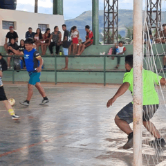 Escola de Uiramutã reúne pais e filhos em torneio de futsal para celebrar o Dia dos Pais