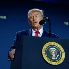 O presidente dos Estados Unidos, Donald Trump
