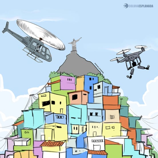 Câmara discute projeto que proíbe uso de helicópteros e drones armados em operações policiais
