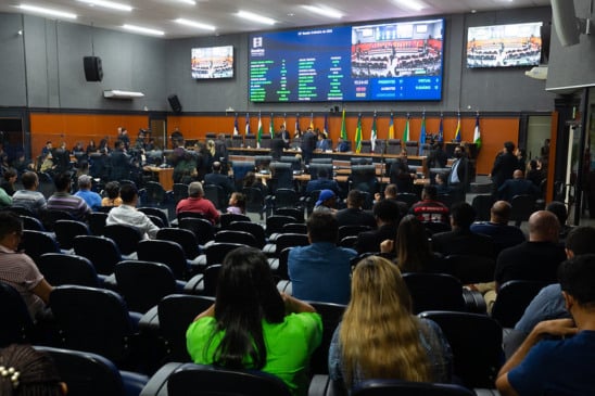 O plenário da Assembleia Legislativa de Roraima