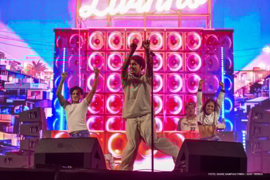 MC Livinho foi um dos nomes mais aguardados pelo o público. (Foto: Giovani Oliveira).