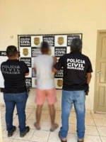 Suspeito de furtar comércio é preso pela Polícia Civil em São Luiz do Anauá