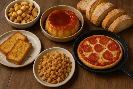 5 formas geniais de reaproveitar pão velho para receitas deliciosas