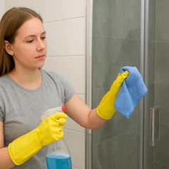 6 truques para deixar o banheiro sempre seco e sem manchas de água