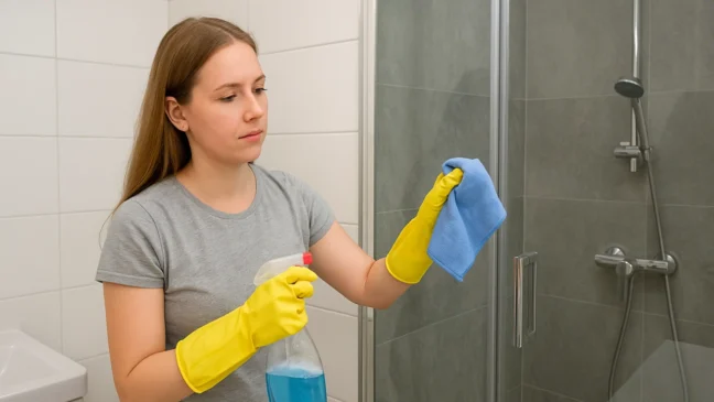 6 truques para deixar o banheiro sempre seco e sem manchas de água