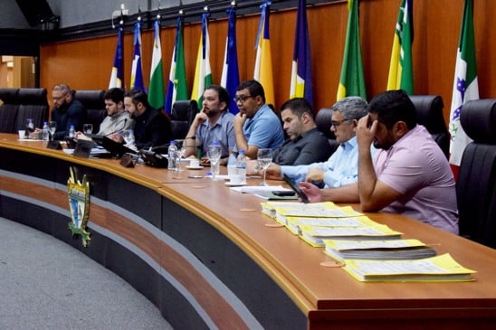 Reunião da CPI das Terras (Foto: Wenderson Cabral/FolhaBV)