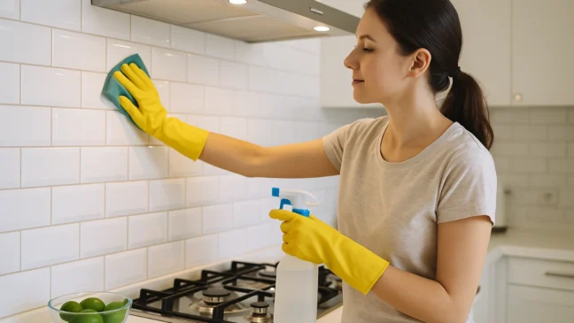 7 hacks de limpeza que removem gordura de azulejos e deixam tudo brilhando