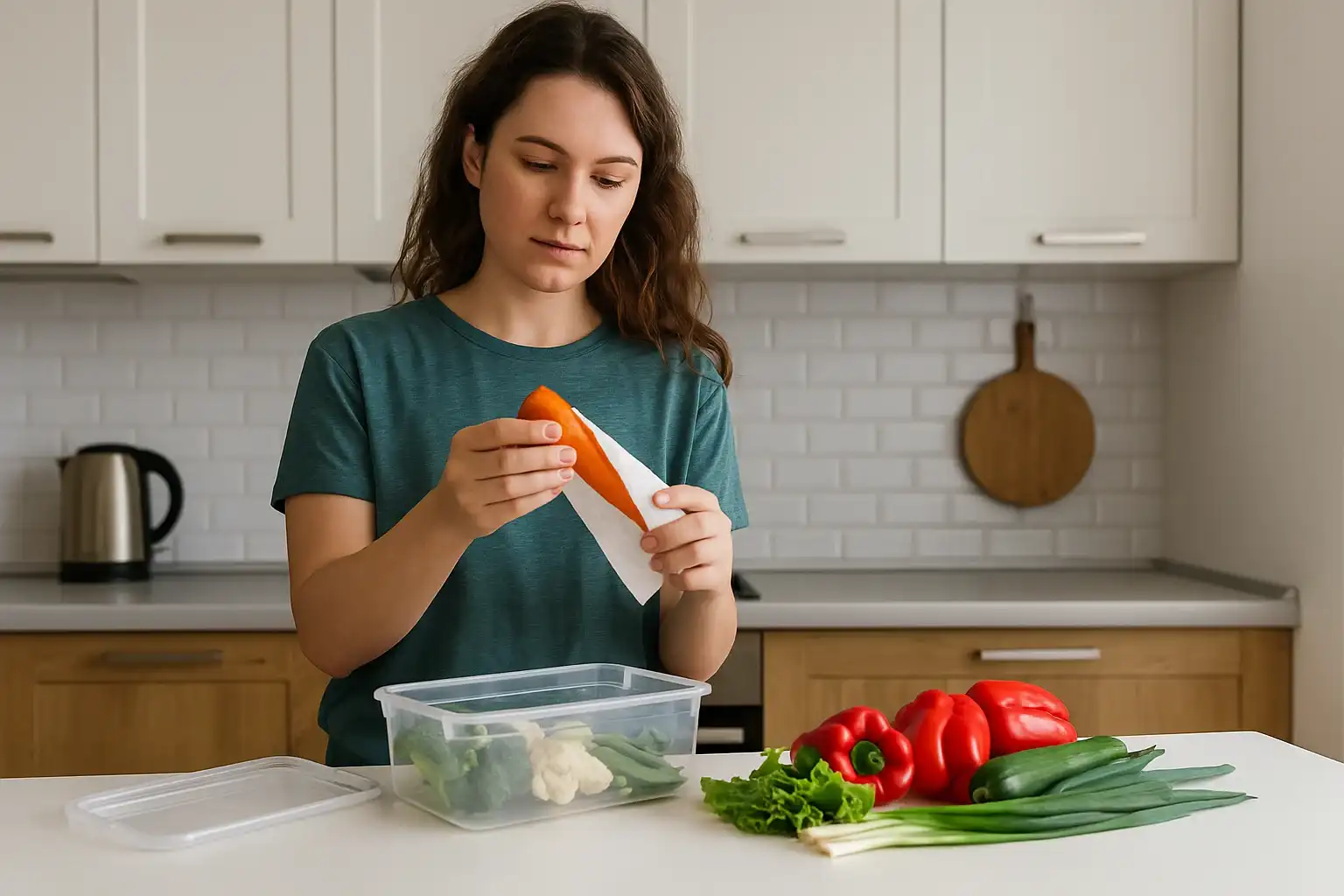 7 segredos para manter legumes frescos por semanas