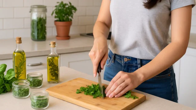 8 truques de cozinha para manter temperos frescos por mais tempo sem perder o aroma