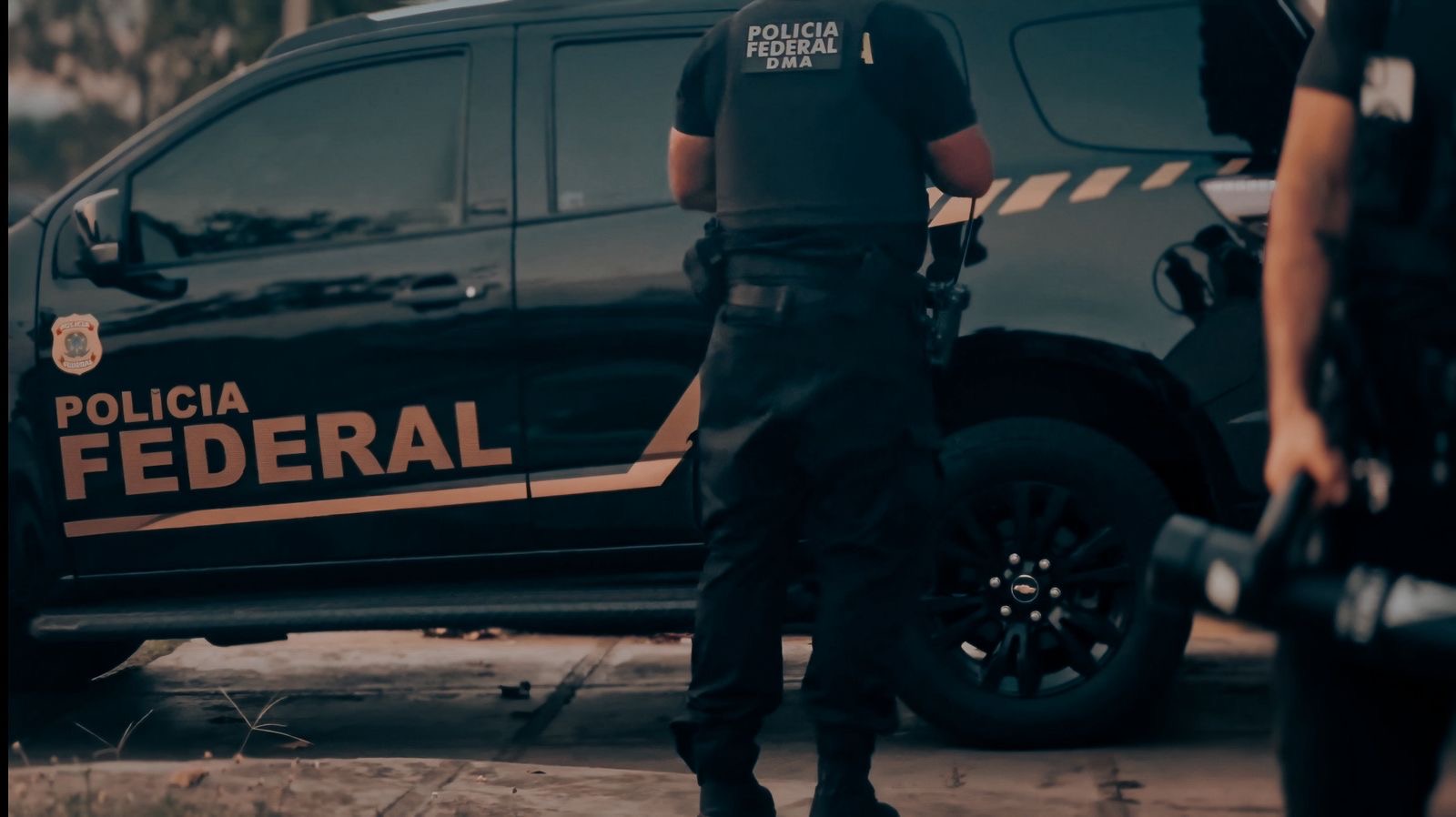 Viatura da Polícia Federal