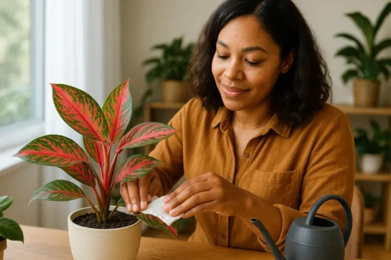 Aglaonema 5 ajustes simples para reativar a coloração vibrante