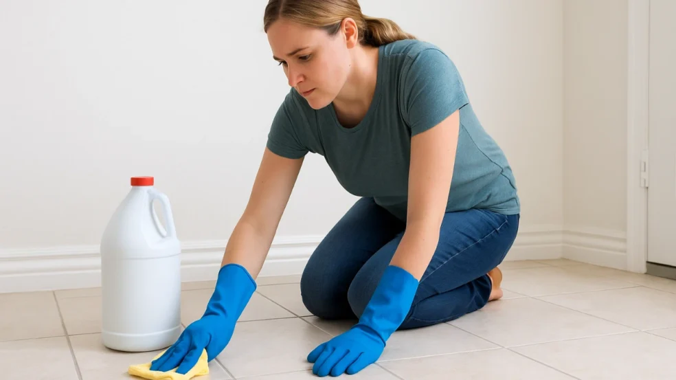 Água sanitária usada errado pode danificar pisos — saiba como aplicar corretamente Água sanitária usada errado pode danificar pisos — saiba como aplicar corretamente