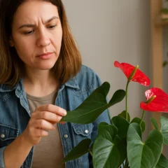 Antúrio sem flores vibrantes 7 falhas de cultivo estão comprometendo a floração e podem ser revertidas