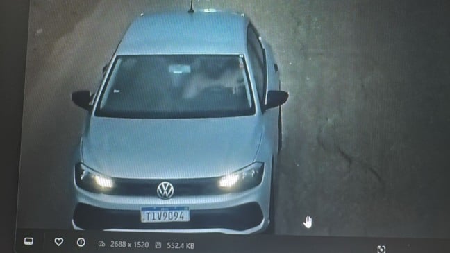 As imagens analisadas mostraram que o suspeito buscou os criminosos em um hotel de Boa Vista e, posteriormente, os conduziu de volta a Manaus (Foto: Sesp) 