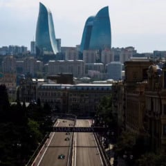 Circuito de Baku, palco do GP do Azerbaijão da F1. (Foto: Bryn Lennon - Formula 1/Formula 1 via Getty Images).